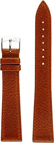 Morellato Lederarmband für Damenuhr DUBLINO, Braun, 20 mm A01K0753333037CR20 von Morellato