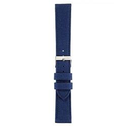 Morellato Lederarmband für Herrenuhr CORDURA/2 Navy Blue 16 mm A01U2779110061CR18 von Morellato