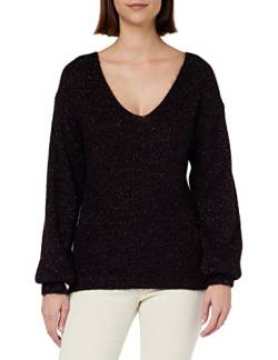 Morgan Damen 222-manel Pullover, dunkelviolett, XL von Morgan