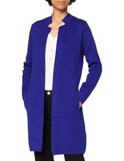 Morgan Damen Veste Droite à col cranté Mblock Gerade Jacke mit gekerbtem Kragen, BLEU Electrique, S von Morgan