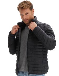 Morgenstern Herren Jacke Steppjacke Daunenjacke Übergangsjacke Leichte Winterjacke Sommerjacke XL Schwarz von Morgenstern