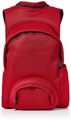 MorikukkoMorikukko Hooded Backpack Airnet RedUnisex-ErwachseneRucksackMehrfarbig (Airnet Red)33x8x40 Centimeters (W x H x L) von Morikukko