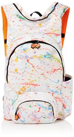 MorikukkoMorikukko Hooded Backpack Puffed SplashUnisex-ErwachseneRucksackMehrfarbig (Puffed Splash)33x8x40 Centimeters (W x H x L) von Morikukko