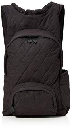 MorikukkoMorikukko Hooded Backpack Quilted BlackUnisex-ErwachseneRucksackMehrfarbig (Quilted Black)33x8x40 Centimeters (W x H x L) von Morikukko
