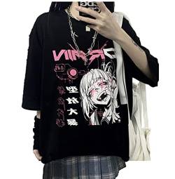 Morken Damen Tshirts Kawaii schulsachen T Shirt Kpop Fashion Oversize Shirt Japan Harajuku Pastel Goth Tshirts Cute Kleidung von Morken