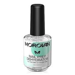 Morovan Dehydrator Für Nägel - 15ml Nail Dehydrator Als Nagel Entfetter & Entfeuchter Professionelle Nail Prep Dehydrator Natural Air Dry Nail Prep Fur Nail Art UV Gel Nagellack Dip Powder Acrylnägel von Morovan