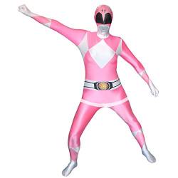 Morphsuits Herren Adult Power Rangers Kostüm für Erwachsene, Rosa, Medium von Morphsuits