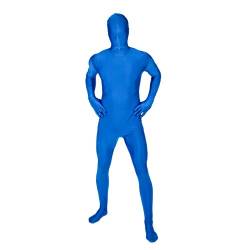 Morphsuits Herren Farbe Costume Body Suit, Blau, L von Morphsuits