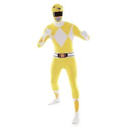 Morphsuits MLPRY2 Adult Power Rangers Kostüm für Erwachsene, Gelb, XX-Large von Morphsuits