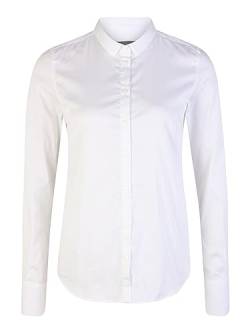 Bluse Tilda mit Baumwolle M Weiss von Mos Mosh