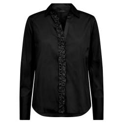 Mos Mosh Bluse SYBEL mit Baumwolle L Schwarz von Mos Mosh