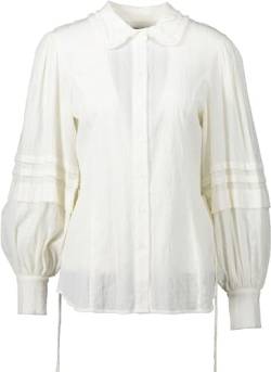 Mos Mosh Damen Bluse Ecru (DE/NL/SE/PL, Alphanumerisch, L, Regular, Regular) von Mos Mosh