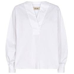 Mos Mosh Damen Bluse Yen Blouse White Weiss - XL von Mos Mosh