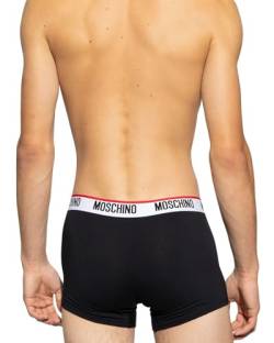 MOSCHINO Boxershorts Tripack V1A1395 4300 0555, Schwarz , M von Moschino