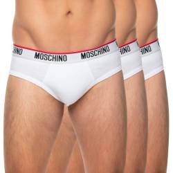 Moschino 3-er Set Slips Weiß von Moschino