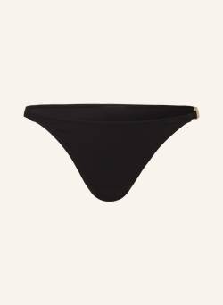 Moschino Brazilian-Bikini-Hose Mit Schmucksteinen schwarz von Moschino