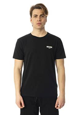 Moschino T-Shirt Herren Weiß Casual T-Shirt inkl, Weiß, XL von Moschino