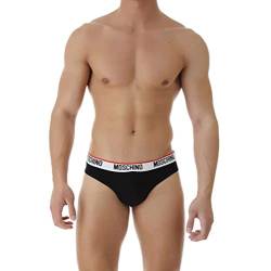 Moschino Underwear Herren Slip Black L EU von Moschino