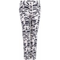 Moscow Design Stoffhose Maud Business Jogger Creme-Schwarz von Moscow Design