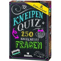 Moses. Verlag Spiel, Familienspiel MOS90600 - Kneipenquiz: Nagelneue Fragen Erweiterung DE, Familienspiel von Moses. Verlag