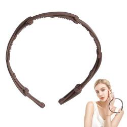 Moslalo Einziehbare Haarbänder,Einziehbare Taschen-Haarbänder,Tragbares Teleskop-Klapp-Stirnband, faltbares Reise-Stirnband | Zusammenklappbares Mehrzweck-Haarband, Haarspangen, Haarreifen für Frauen von Moslalo