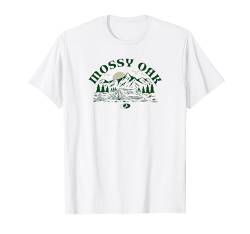 Mossy Oak Camping Retro Mountain Landscape Logo T-Shirt von Mossy Oak