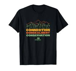 Mossy Oak Connection Concealment Conservation Outdoors Logo T-Shirt von Mossy Oak
