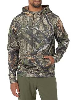 Mossy Oak Herren Camo Jagd Hoodie Performance Fleece Kapuzen-Sweatshirt, Country DNA, 3X-Large von Mossy Oak