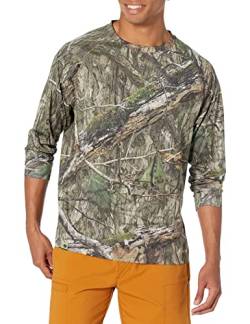 Mossy Oak Herren Jagdhemd Camo Kleidung Langarm Hemd, Country DNA, L von Mossy Oak