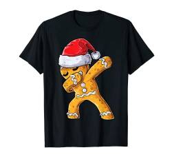 Dabbing Gingerbread Santa Christmas Kids Boys Xmas Cookie T-Shirt von Most Wonderful Christmas Co