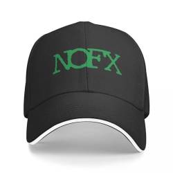 Basecap GRÜN NOFX Logo Baseballkappe Luxus Hut Hut Mann für die Sonne Hüte Baseball Cap Hut für Mädchen Männer von MotHaF