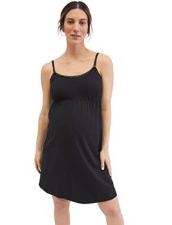 Motherhood Maternity Damen Stillnachthemd mit Spitzenbesatz Nachthemd, schwarz, X-Large von Motherhood Maternity