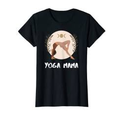 Damen Muttertagsgeschenk Yoga Mama T-Shirt von Mothers Day Yoga Gifts