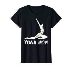 Damen Muttertagsgeschenk Yoga Mom T-Shirt von Mothers Day Yoga Gifts