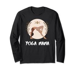 Muttertag Yoga Mama Langarmshirt von Mothers Day Yoga Gifts
