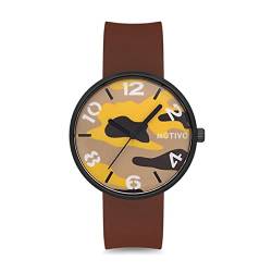 Motivo Damen Analog Quarz Uhr mit Silikon Armband 1 von Motivo