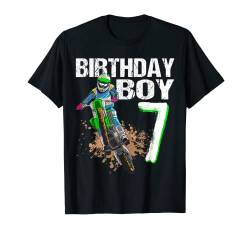 Dirtbike Motocross MX - Borthday Boy 7. Geburtstag Kleinkind T-Shirt von Motocross Dirt Bike MX - Birthday for Kids Store