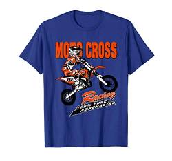 Kinder Moto Cross Supercross Kindercross Motorrad T-Shirt von Motocross T-Shirt für Männer Frauen Kids