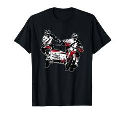 Sidecarcross - Seitenwagen Moto Cross T-Shirt von Motocross T-Shirt für Männer Frauen Kids