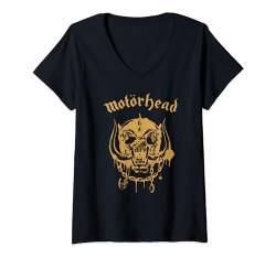 Motörhead – Everything Louder Forever Gold Warpig T-Shirt mit V-Ausschnitt von Motörhead Official