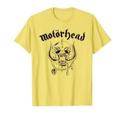 Motörhead – Flat Warpig Black On Lemon T-Shirt von Motörhead Official