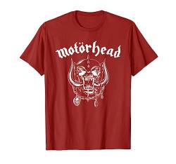 Motörhead – Flat Warpig Cranberry T-Shirt von Motörhead Official