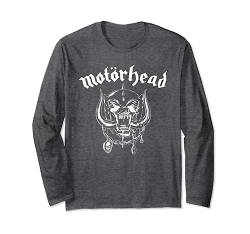 Motörhead – Flat Warpig Dark Heather Langarmshirt von Motörhead Official