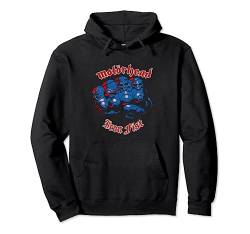 Motörhead – Iron Fist Red Blue Skulls Pullover Hoodie von Motörhead Official