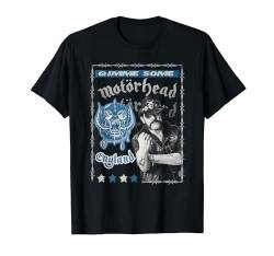 Motörhead – Lemmy Collage Blue T-Shirt von Motörhead Official