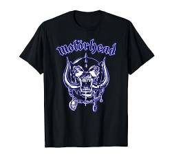 Motörhead – Neon Blue Warpig Logo T-Shirt von Motörhead Official