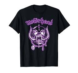 Motörhead – Neon Purple Warpig Logo T-Shirt von Motörhead Official