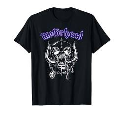 Motörhead – Purple Neon Warpig Logo T-Shirt von Motörhead Official