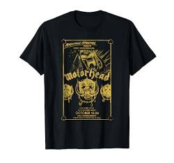 Motörhead – Warpig San Bernandino Flyer 1986 Vintage T-Shirt von Motörhead Official