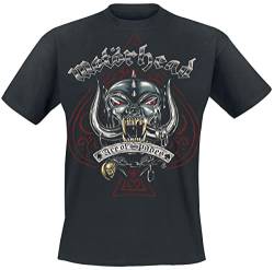 Motörhead Ace of Spades Tattoo Männer T-Shirt schwarz L 100% Baumwolle Undefiniert Band-Merch, Bands von Motörhead